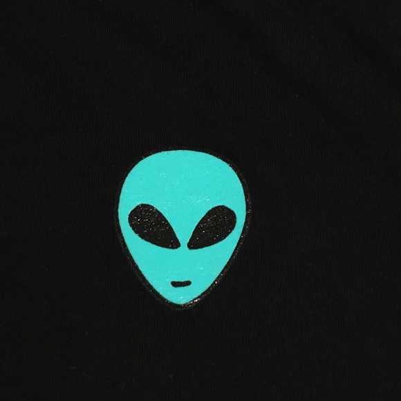 Eighty Eight Alien Long Sleeve T-Shirt Size Medium - Picture 3 of 9